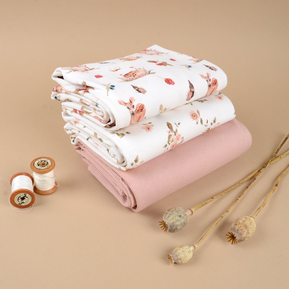 LOVELY FLORALS RIBBED - 6