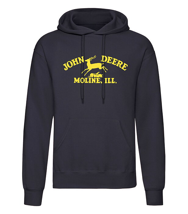 Huvtröja John Deere Svart 