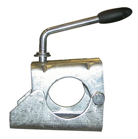 Klämplatta/stödhjulsfäste stor för 60mm rör - 2