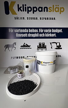 Gummigolv lagningssats liten 40x40 cm