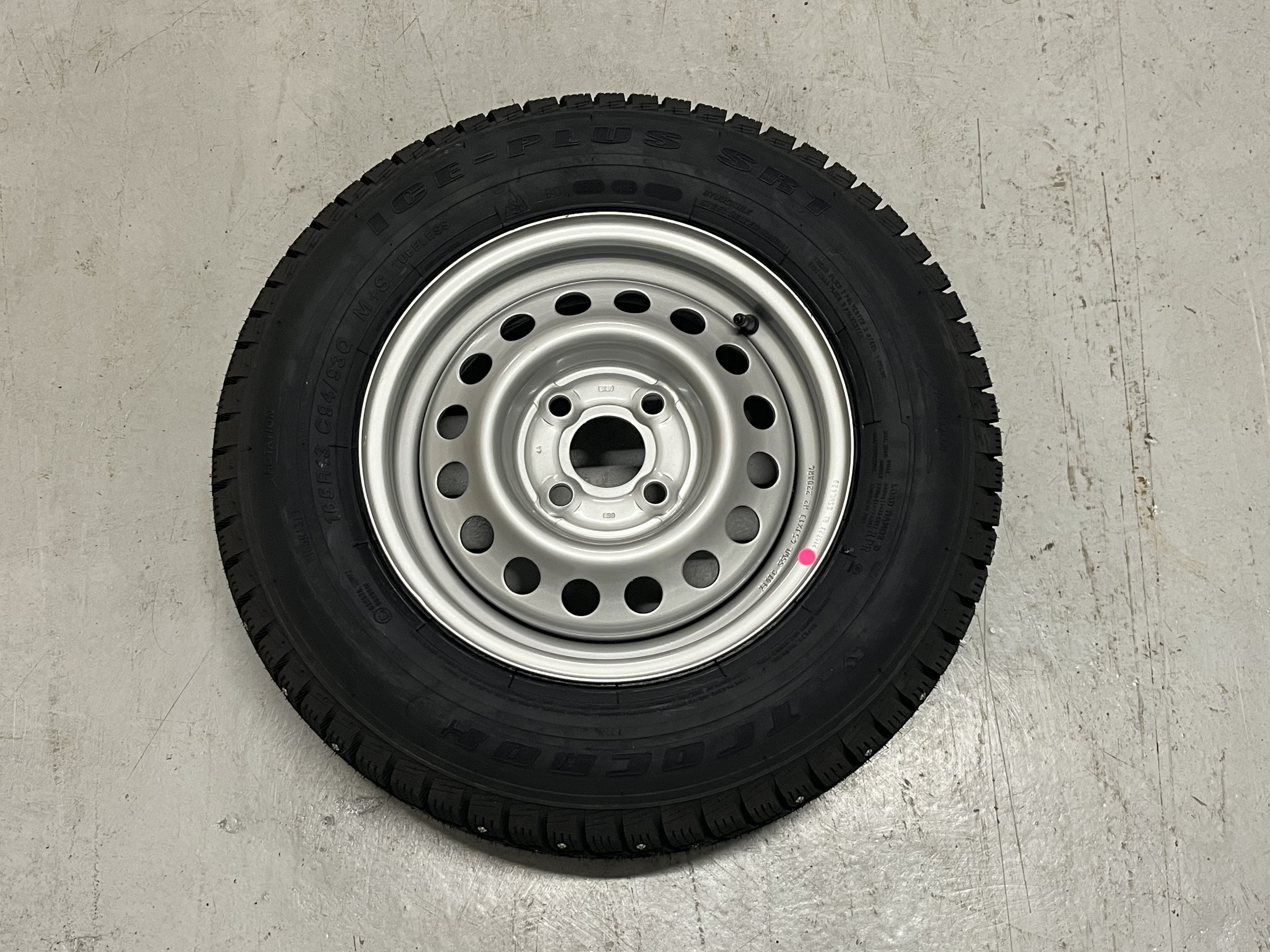 Dubbhjul 165/80 R13 C8 4 bult - 2