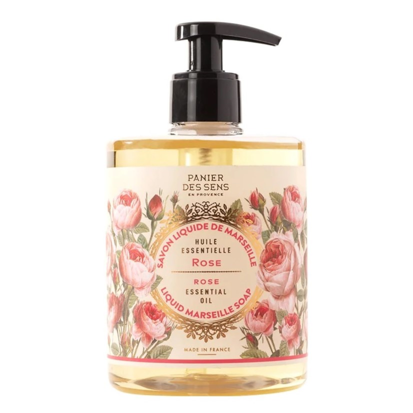 Panier des Sens Rose Marseille Flytande Tvål (500 ml) - 2