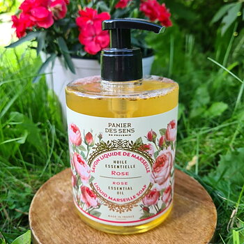 Panier des Sens Rose Marseille Flytande Tvål (500 ml)