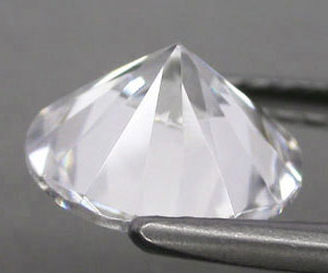Diamante blanco VVS2 H redondo natural auténtico de 0,03 ct de 1.9 mm - 2