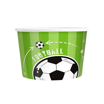 Glassbägare - Fotboll 6-pack