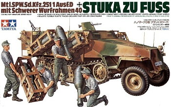 Mtl.SPW.sd.kfz.251/1 Ausf.d Stuka zu Fuss  1:35  Tamiya