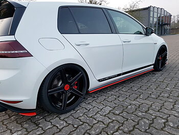 Sidokjolar Diffusers Vw Golf Mk7 Gti Clubsport