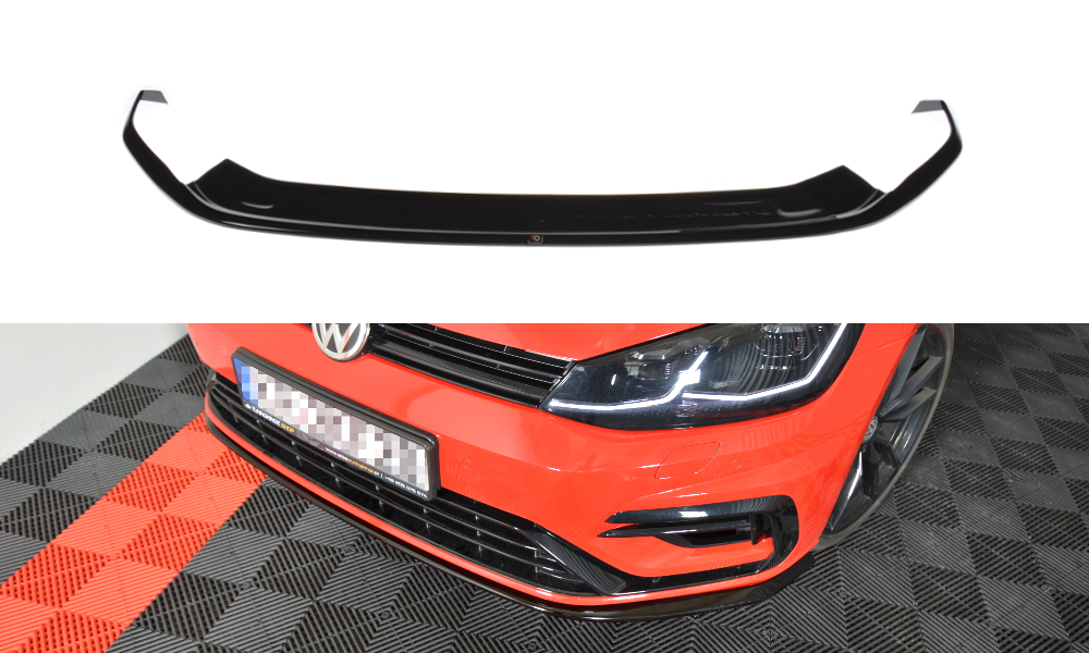 Front Splitter / Läpp V.7 Vw Golf 7 R Facelift - 5