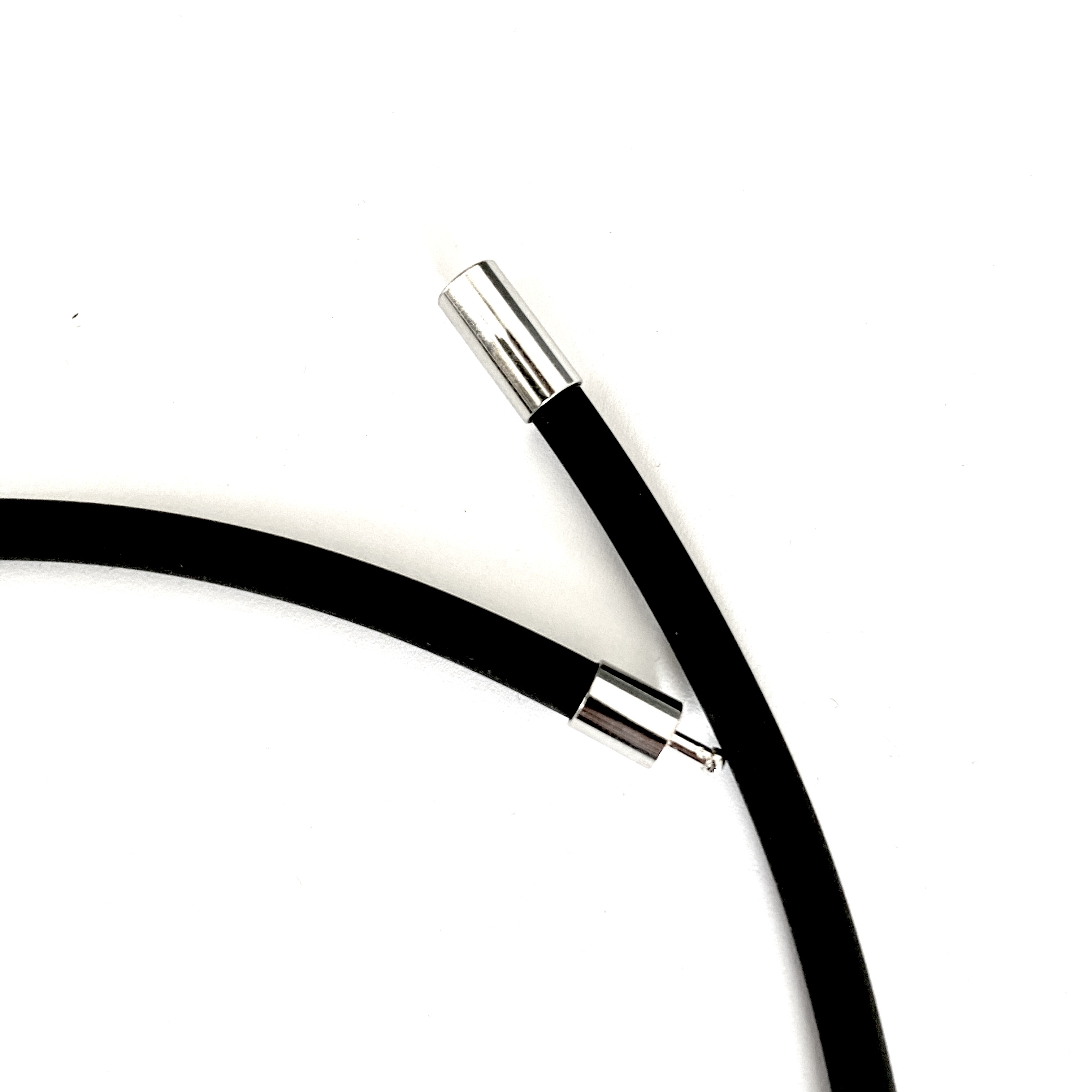 Necklaces rubber Black Ceramic - 4