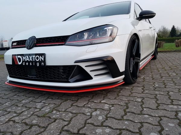 Front Splitter / Läpp Vw Golf Mk7 Gti Clubsport - 4