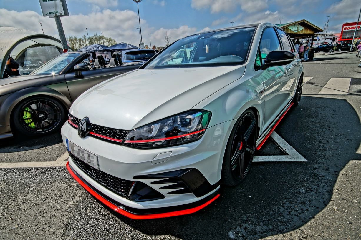 Front Splitter / Läpp Vw Golf Mk7 Gti Clubsport - 3