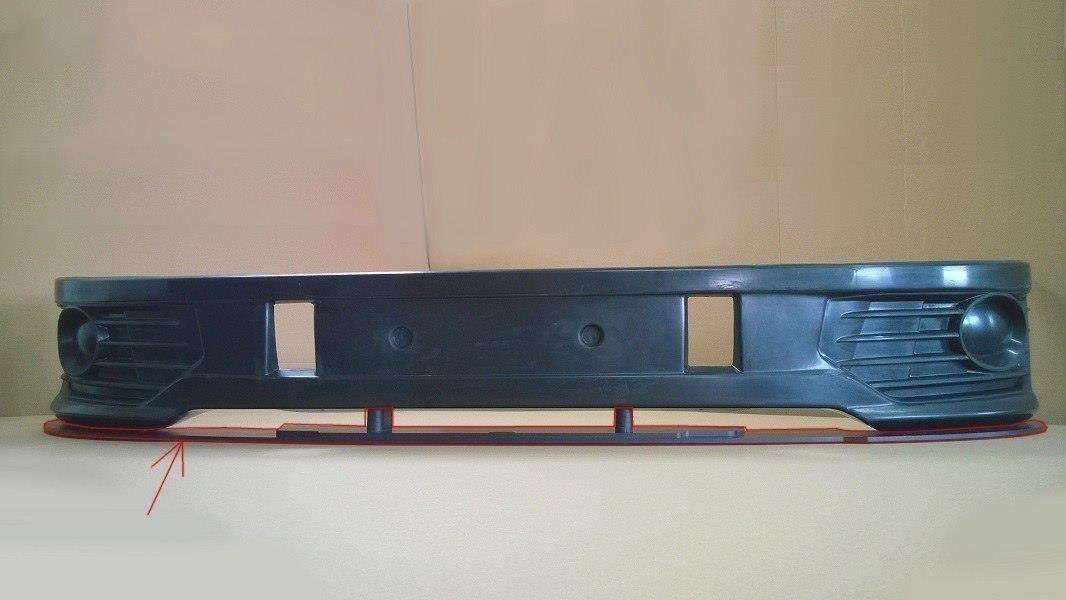 Front Racing Splitter Vw T5 Sportline - 4