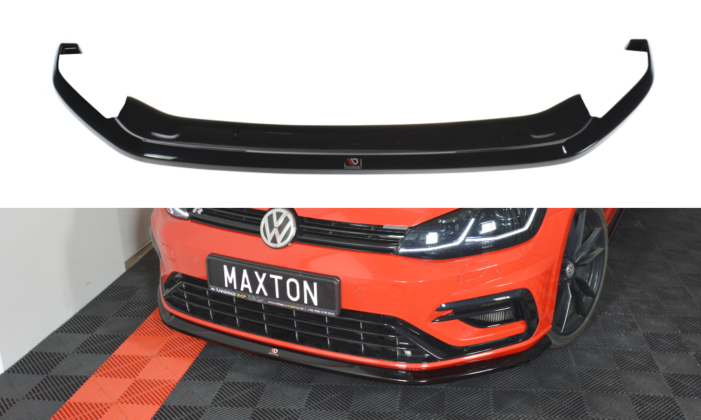 Front Splitter / Läpp V.6 Vw Golf 7 R Facelift - 5