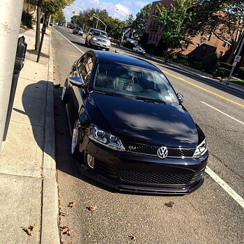 Front Splitter Vw Jetta Vi Gli / Blanksvart