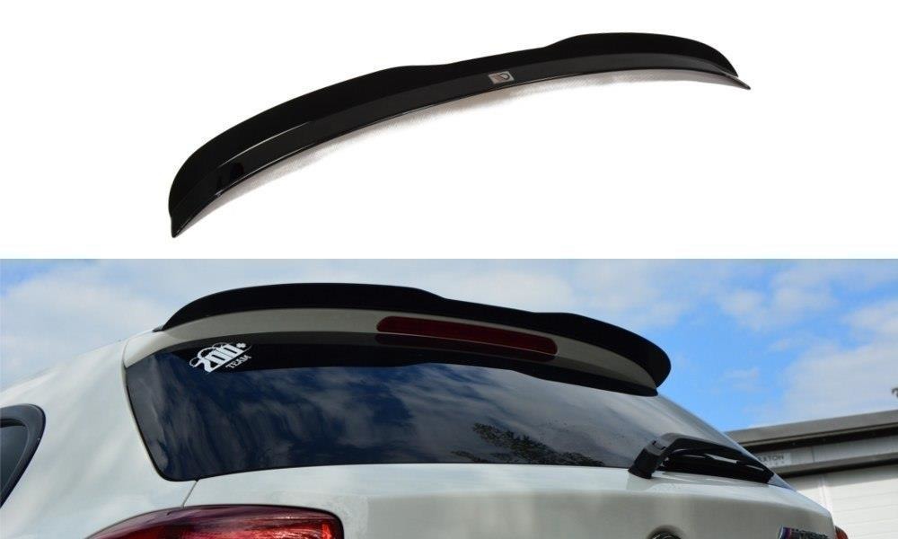 Spoiler Cap BMW 1 F20/F21 M-Power / Blanksvart