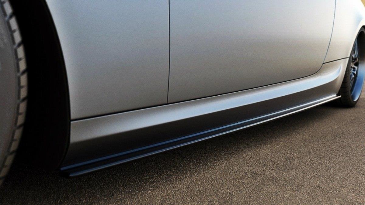 Sidokjolar Diffusers BMW 3 E92 Mpack / Blanksvart - 2