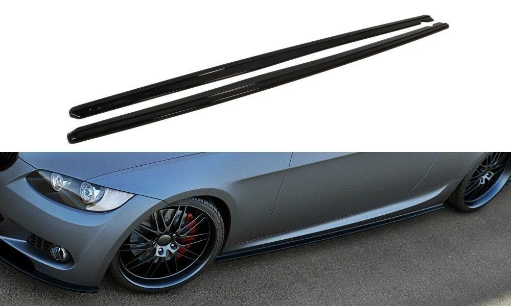 Sidokjolar Diffusers BMW 3 E92 Mpack / Blanksvart
