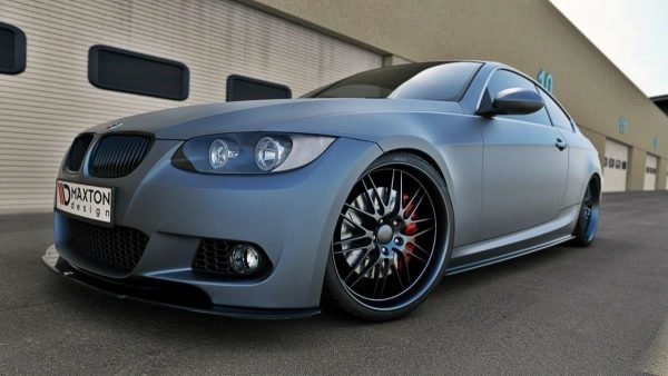 Sidokjolar Diffusers BMW 3 E92 Mpack / Blanksvart - 3
