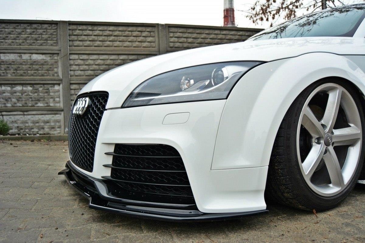 Front Splitter V.2 Audi Tt Mk2 Rs / Blanksvart - 4