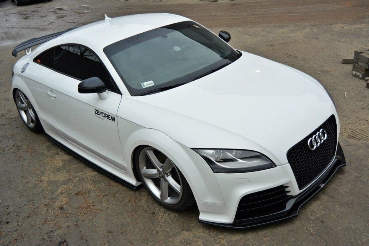 Front Splitter V.2 Audi Tt Mk2 Rs / Blanksvart - 3