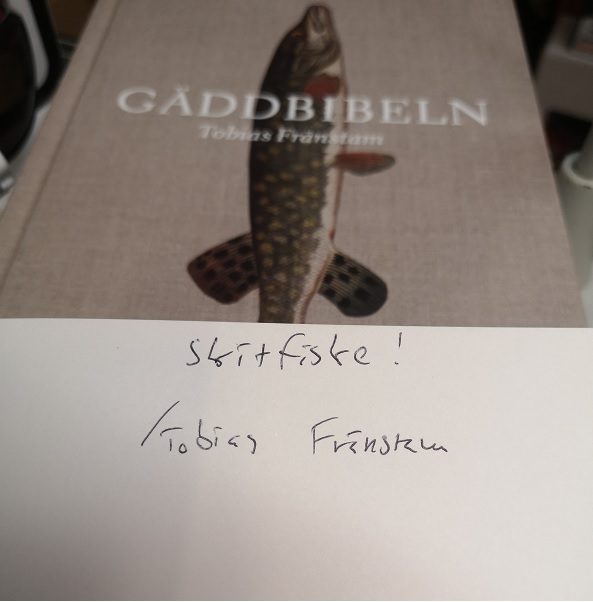 Gäddbibeln - Signerat ex av Tobias Fränstam - 2
