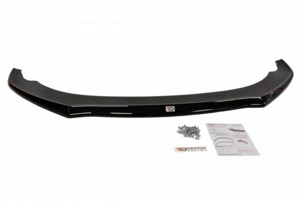 Maxton - Front Splitter Audi A7 S-Line (Facelift) / Blanksvart - 4