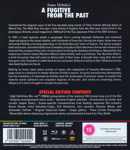 A Fugitive From the Past (ej svensk text) (Blu-ray) - 2