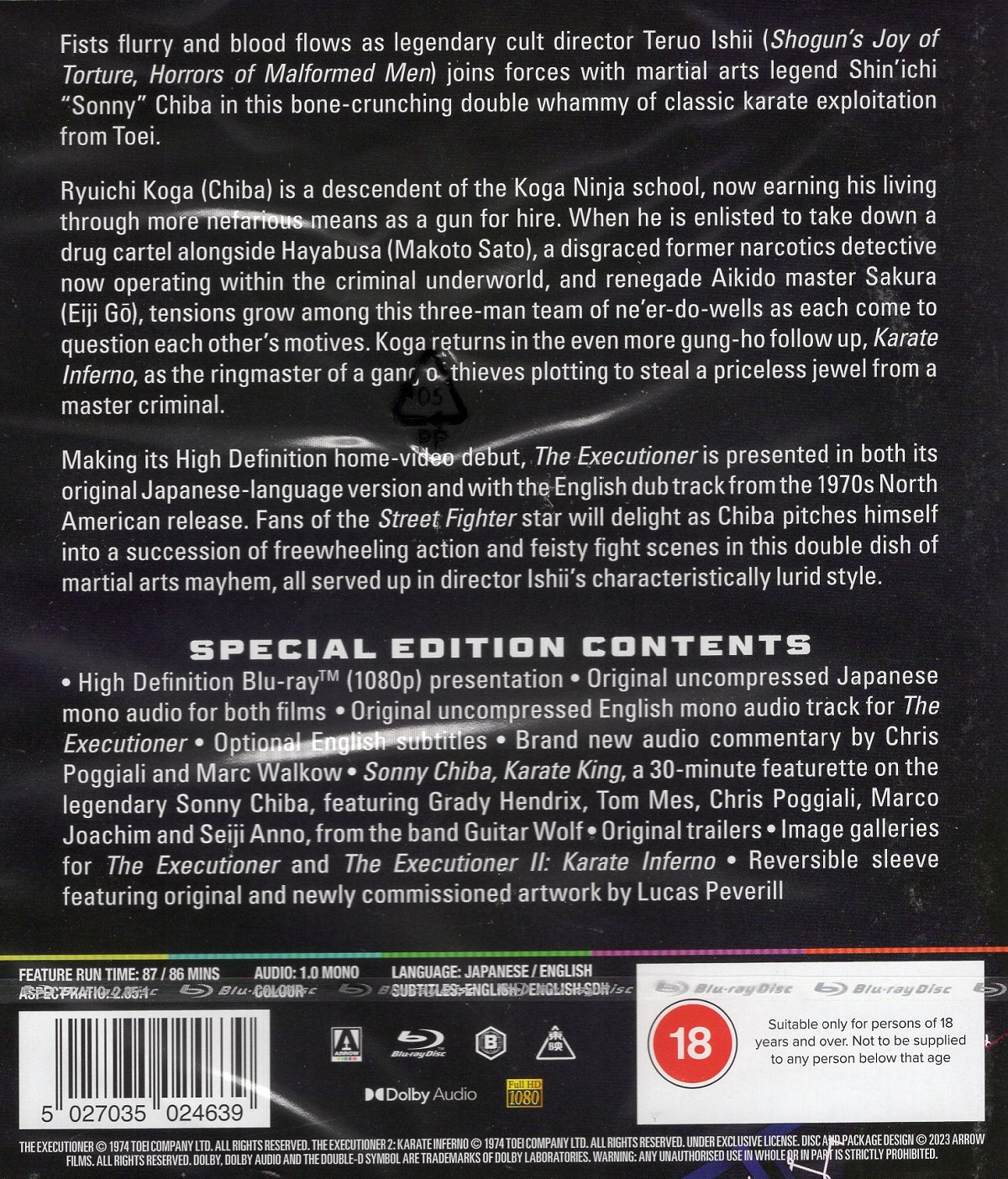 The Executioner Collection (ej svensk text) (Blu-ray) - 2