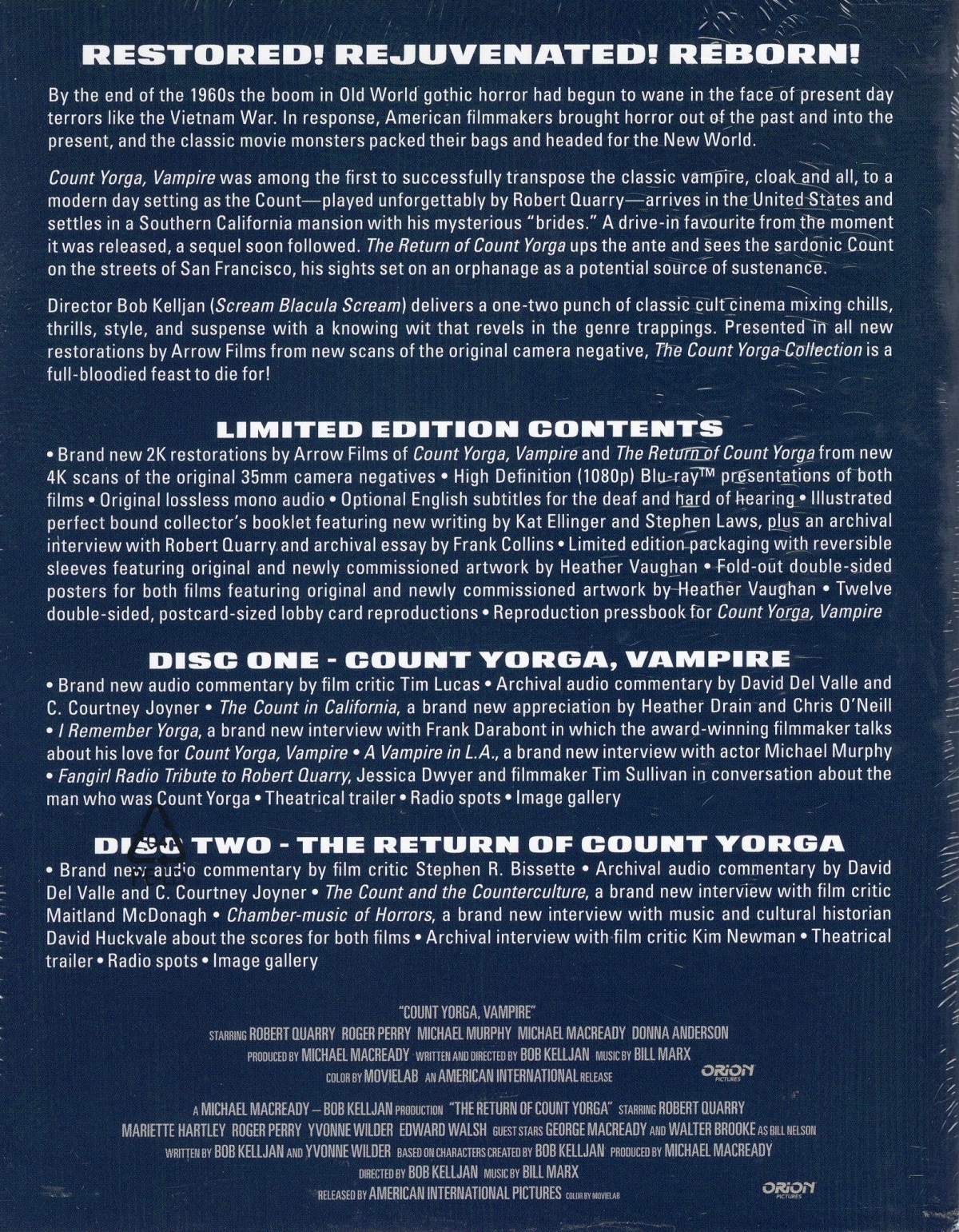 Count Yorga Collection (Limited Edition) (ej svensk text) (Blu-ray) - 2