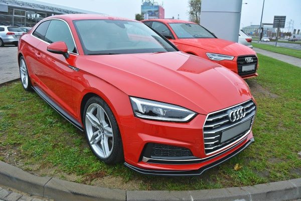 Front Splitter V.1 Audi A5 F5 S-Line / Kolfiberlook - 2
