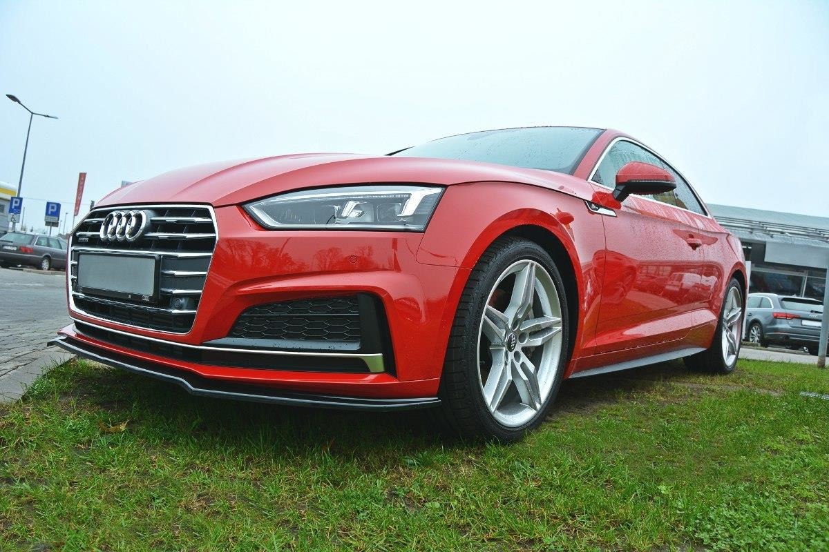 Front Splitter V.1 Audi A5 F5 S-Line / Kolfiberlook - 4