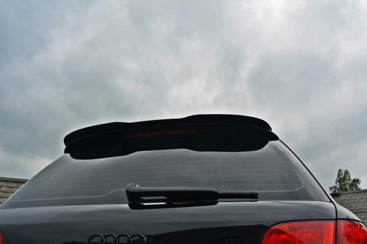 Spoiler Cap Audi A4 B7 / Blanksvart - 3