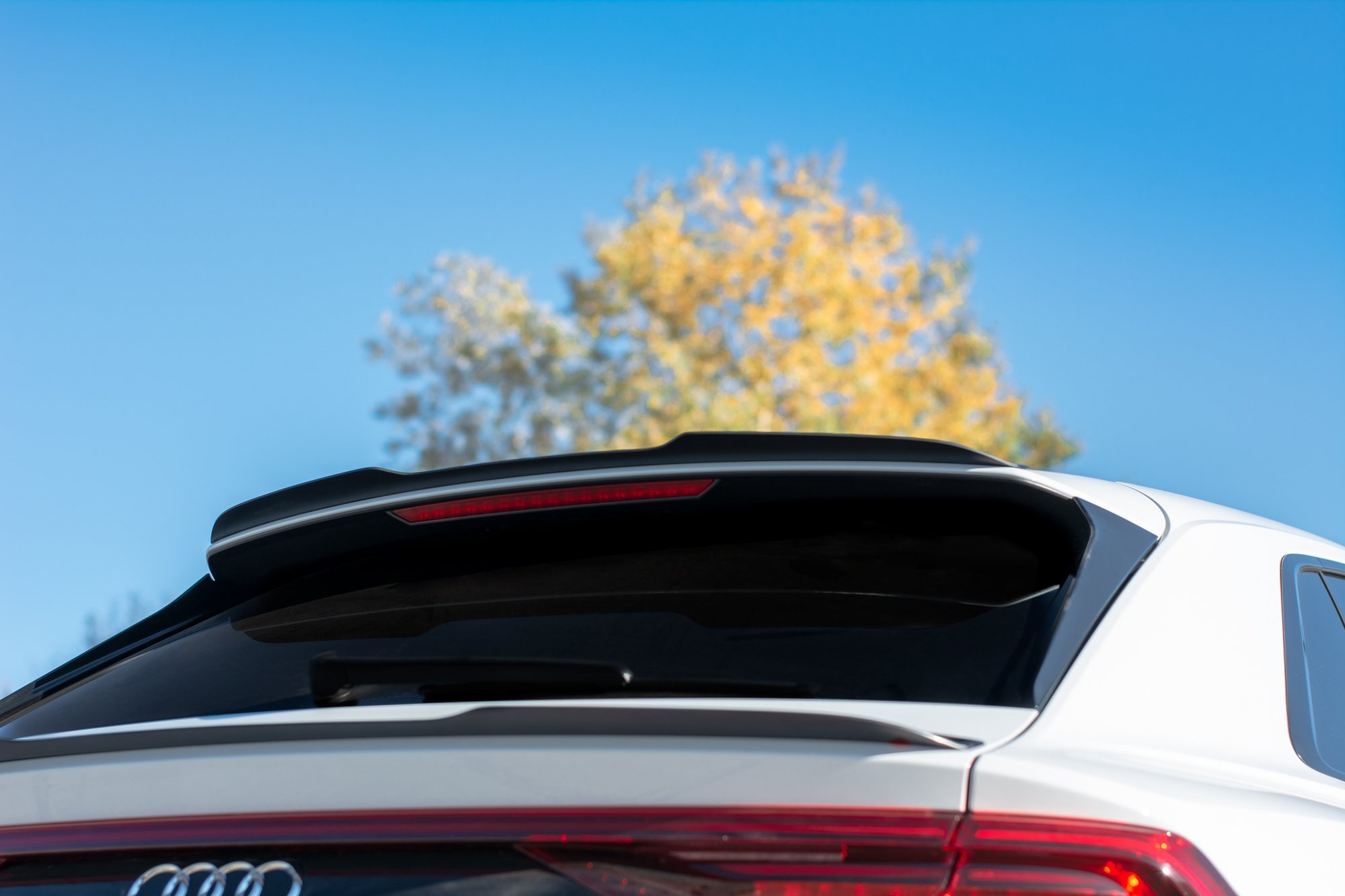 Spoiler Extension V.1 Audi Q8 S-Line 2018 - - 3