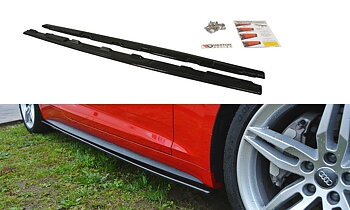 Sidokjolar Diffusers Audi A5 F5 S-Line / Kolfiberlook