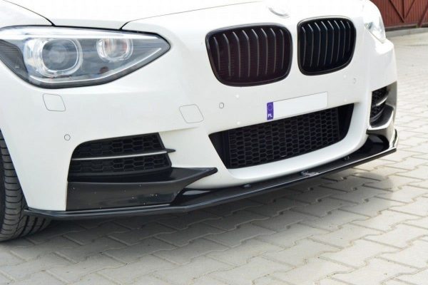 Front Splitter BMW 1 F20/F21 M-Power (Preface) / Blanksvart - 2