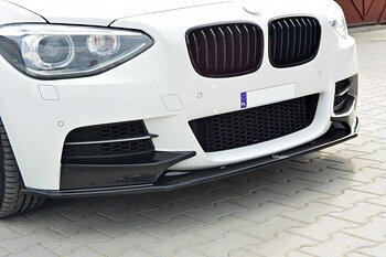 Front Splitter BMW 1 F20/F21 M-Power (Preface) / Blanksvart