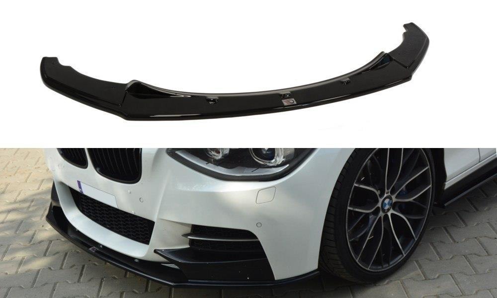 Front Splitter BMW 1 F20/F21 M-Power (Preface) / Blanksvart