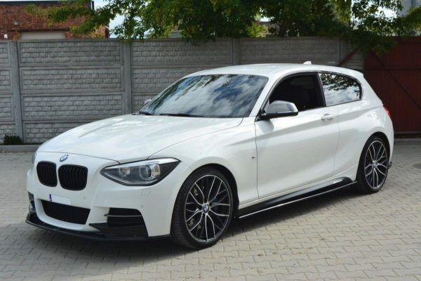 Front Splitter BMW 1 F20/F21 M-Power (Preface) / Blanksvart - 3