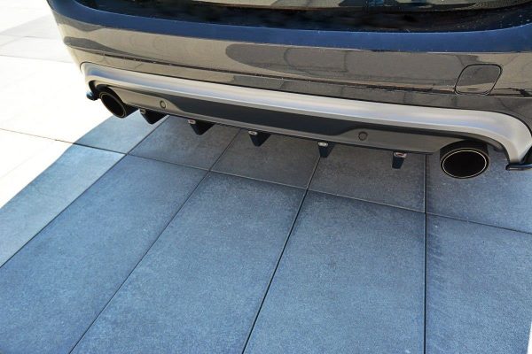 Bakre Valance Volvo V60 Polestar Facelift / Blanksvart