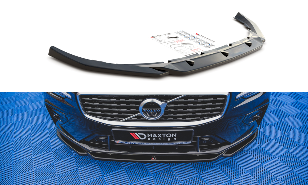 FRONT SPLITTER V.2 VOLVO S60/V60 R-DESIGN MK3