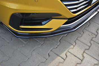 Front Splitter V.1 Vw Arteon / Blanksvart