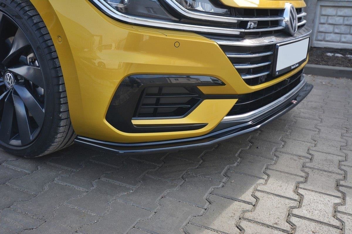 Front Splitter V.1 Vw Arteon / Blanksvart - 4