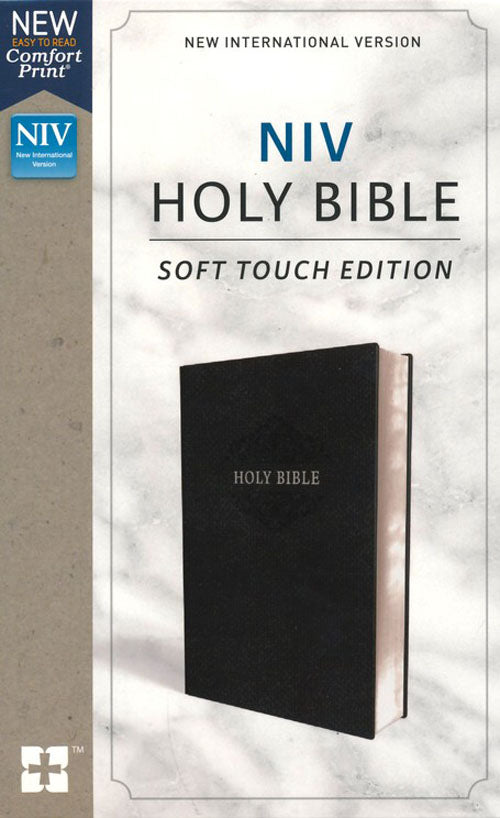 NIV Holy Bible - Black- Soft Touch Edition