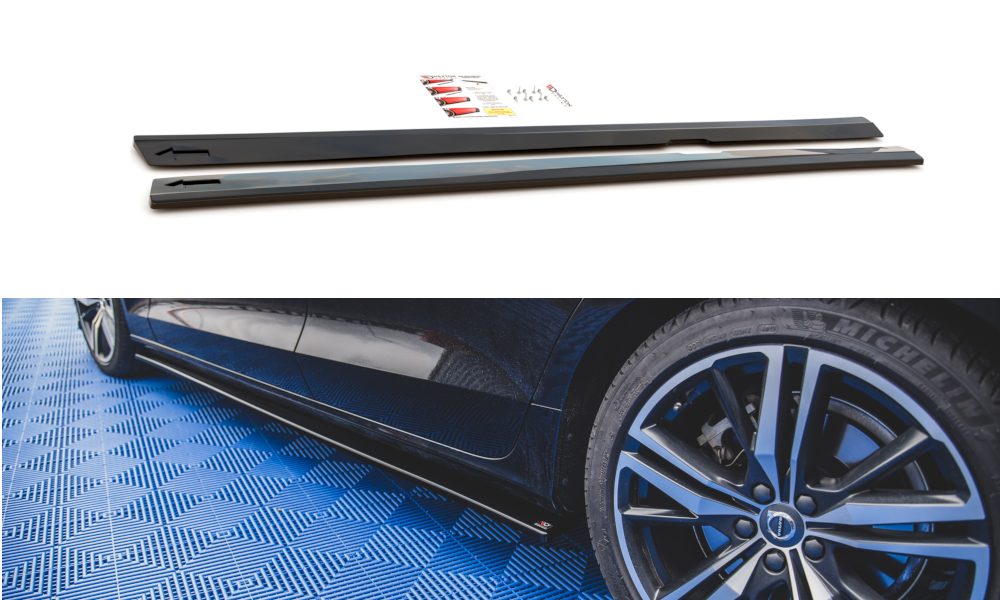 SIDE SKIRTS DIFFUSERS V.2 VOLVO S60/V60 R-DESIGN MK3
