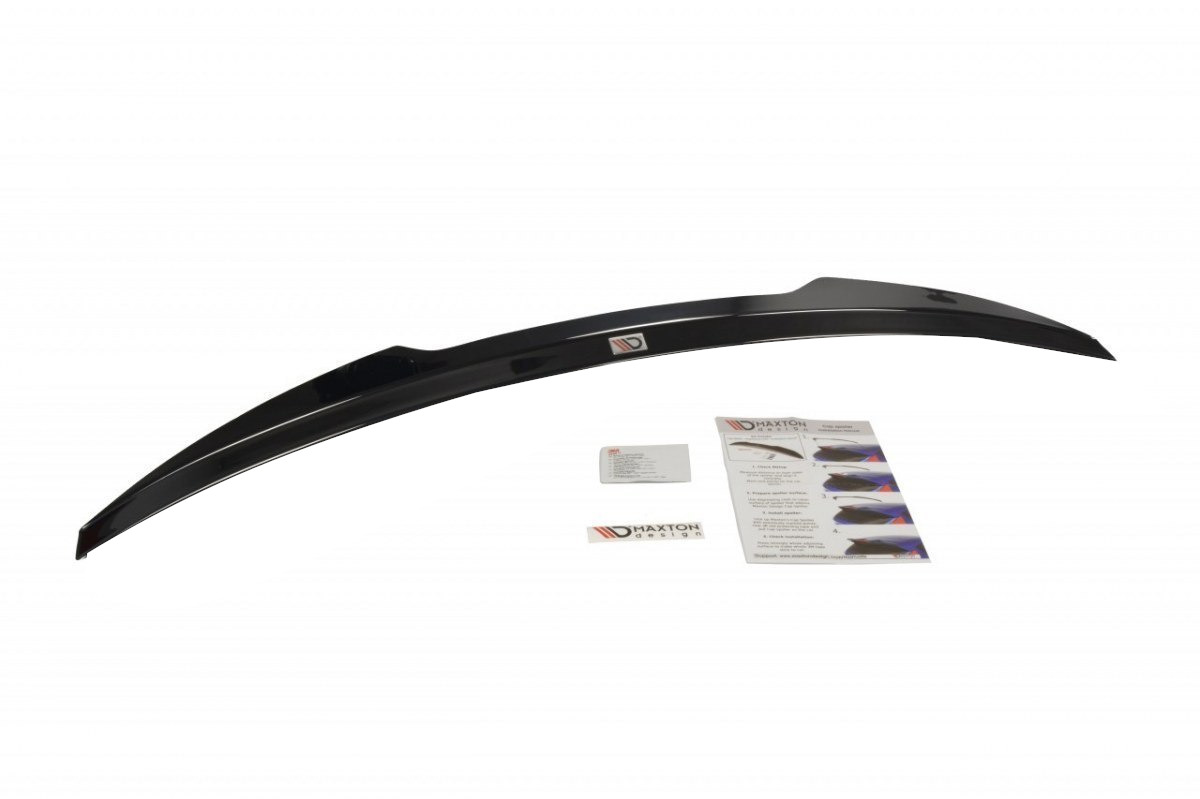 Spoiler Cap BMW 3 E92 Mpack / Blanksvart - 5