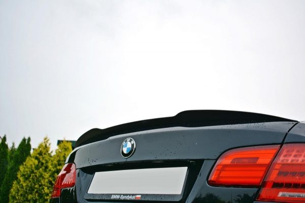 Spoiler Cap BMW 3 E92 Mpack / Blanksvart - 3