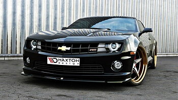 Front Splitter Chevrolet Camaro V Ss – Eu Version (Preface) / Blanksvart