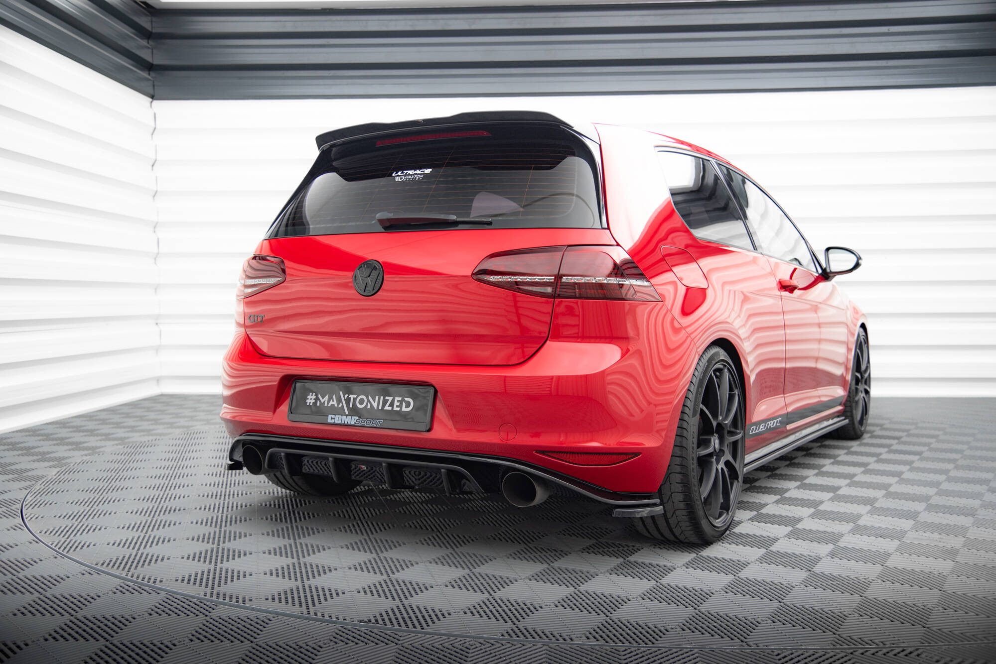 REAR DIFFUSER VW GOLF VII GTI CLUBSPORT - 4