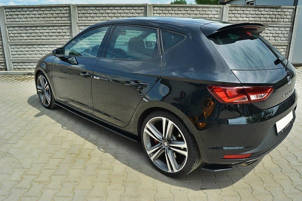 Sidokjolar Diffusers Seat Leon Iii Cupra / Fr / Blanksvart - 2