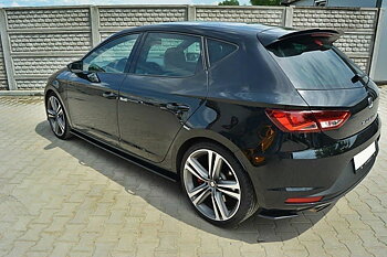 Sidokjolar Diffusers Seat Leon Iii Cupra / Fr / Blanksvart